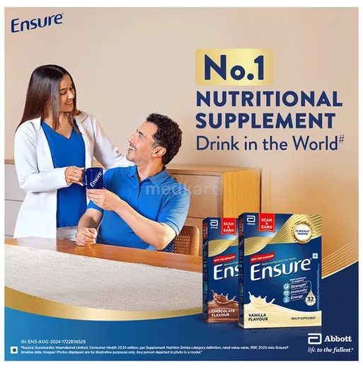 ensure vanilla powder 200 gm